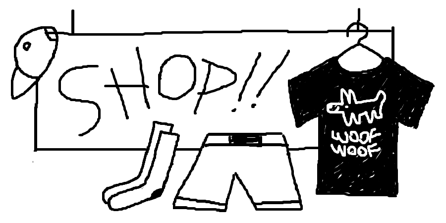shopping dogggo